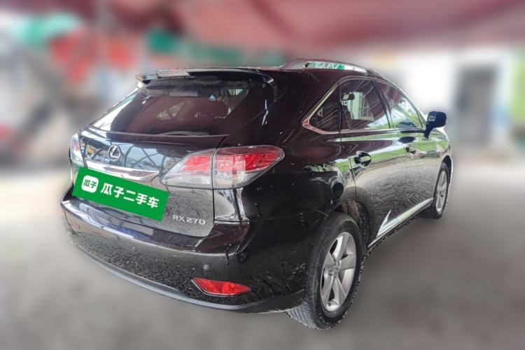 Used Lexus RX Classic 2013 270 Elite Edition Rear Right 45 Deg