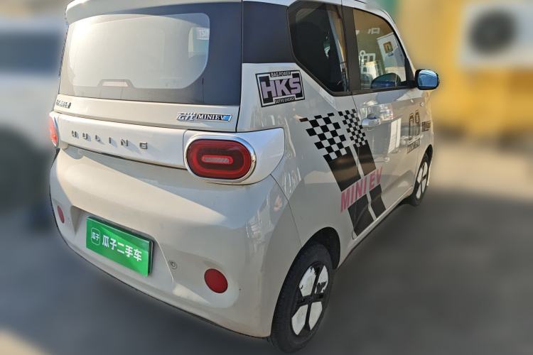 Used Wuling Hongguang MINIEV 2024 3rd Generation 215km Advanced Version Rear Right 45 Deg
