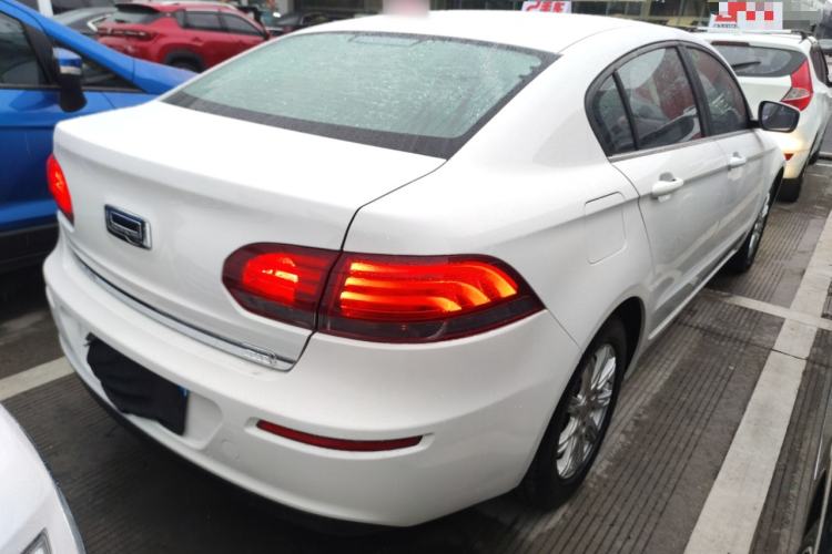 Used Qoros 3 2014 Sedan 1.6L Automatic Zhiyue Model Rear Right 45 Deg