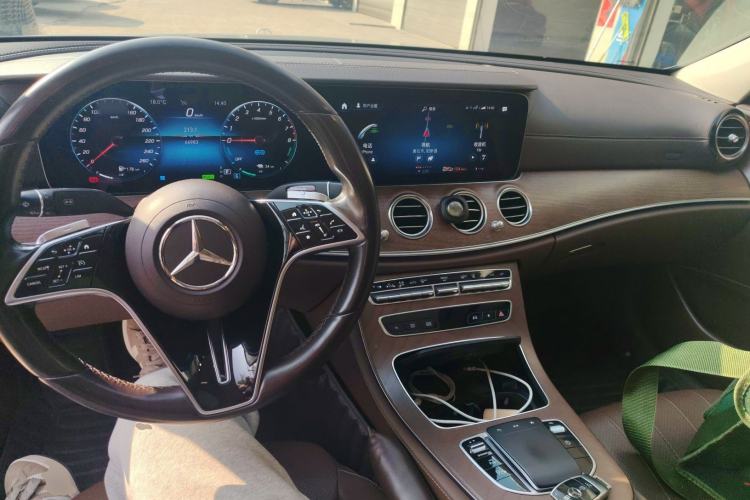 Used Mercedes-Benz E-Class New Energy 2021 E 350 e L Plug-in Hybrid Sedan