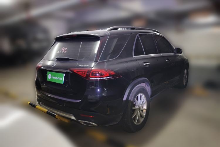 Used Mercedes-Benz GLE 2021 GLE 350 4MATIC Stylish Model Rear Right 45 Deg