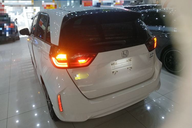 Used Honda Fit 2021 1.5L CVT Trendy Sports Edition Rear Left 45 Deg