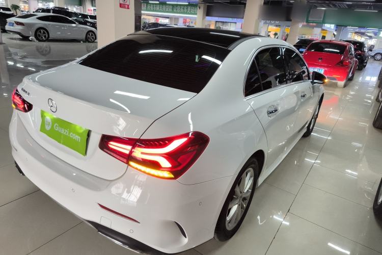 Used Mercedes-Benz A-Class 2022 Restyled A 200 L Sport Sedan Fashion Version Rear Right 45 Deg