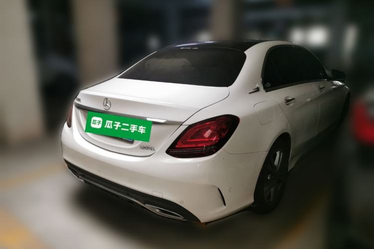 Used Mercedes-Benz C-Class 2021 C 200 L Fashion Edition Sport Version Rear Right 45 Deg