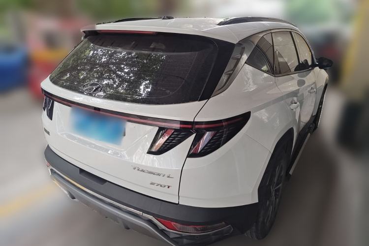 Used Hyundai Tucson 2023 Tucson L 1.5T Automatic Two-Wheel Drive GLX Elite Edition Rear Right 45 Deg