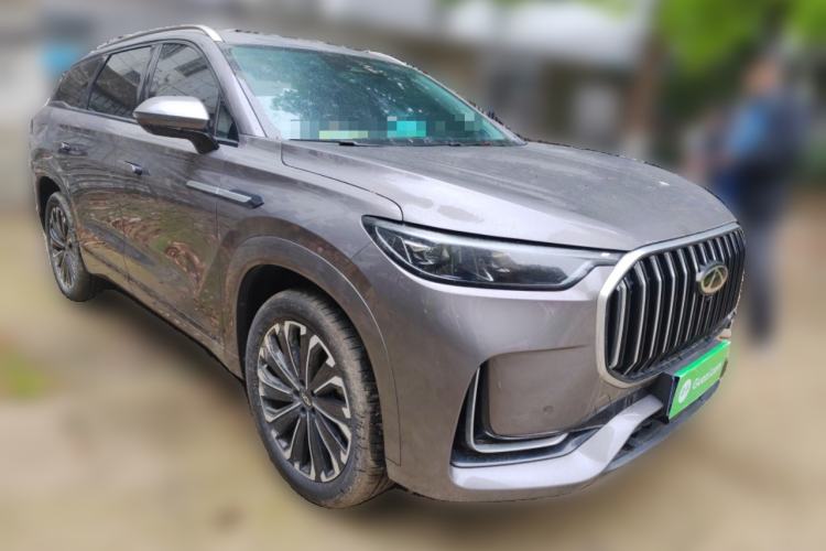 Used Chery Tiggo 9 2023 2.0T Automatic Two-Wheel Drive Luxury Edition 5 Seats Front Right 45 Deg