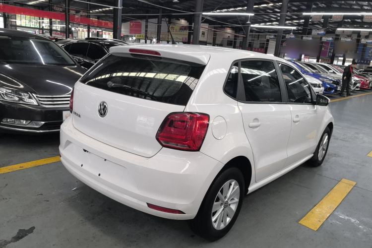 Used Volkswagen Polo 2016 1.4L Automatic Trendy Model Rear Right 45 Deg
