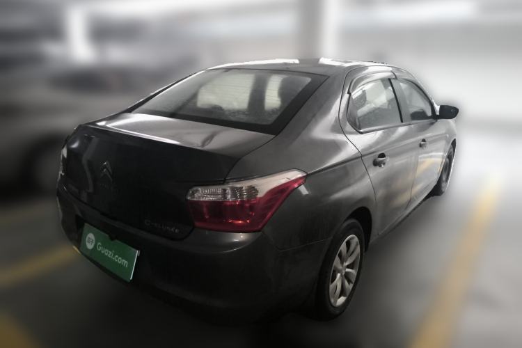 Used Citroen Elysee 2014 1.6L Manual Fashion Edition Rear Right 45 Deg