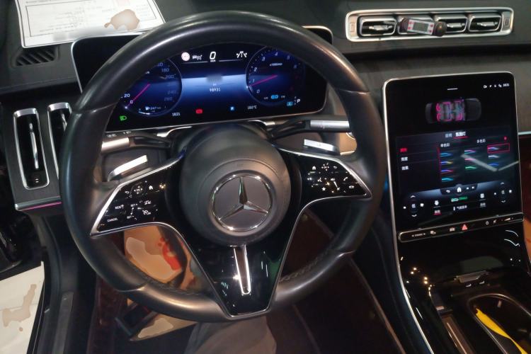Used Mercedes-Benz S-Class 2022 S 400 L Business Model Steering Wheel