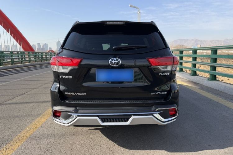 Used Toyota Highlander 2018 2.0T Four-Wheel Drive Luxury Version 7 Seats China VI Standard