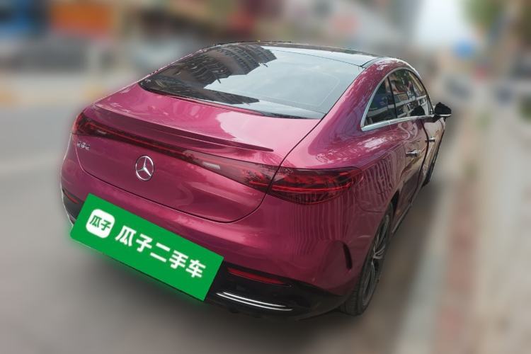 Used Mercedes-Benz EQE 2022 350 Luxury Edition Rear Right 45 Deg