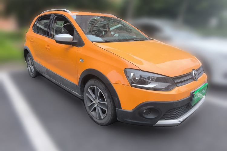 Used Volkswagen Polo 2012 1.6L Cross Polo Automatic Transmission Front Right 45 Deg