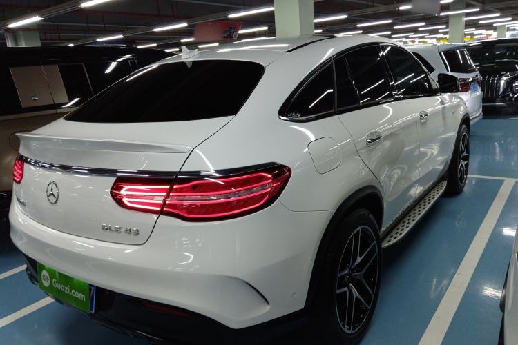 Used Mercedes-Benz GLE Coupe AMG 2017 AMG GLE 43 4MATIC Coupe SUV Rear Right 45 Deg