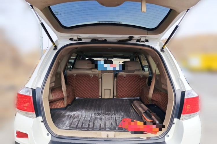 Used Toyota Highlander 2012 2.7L Two-Wheel Drive 7-Seater Luxury Edition Trunk