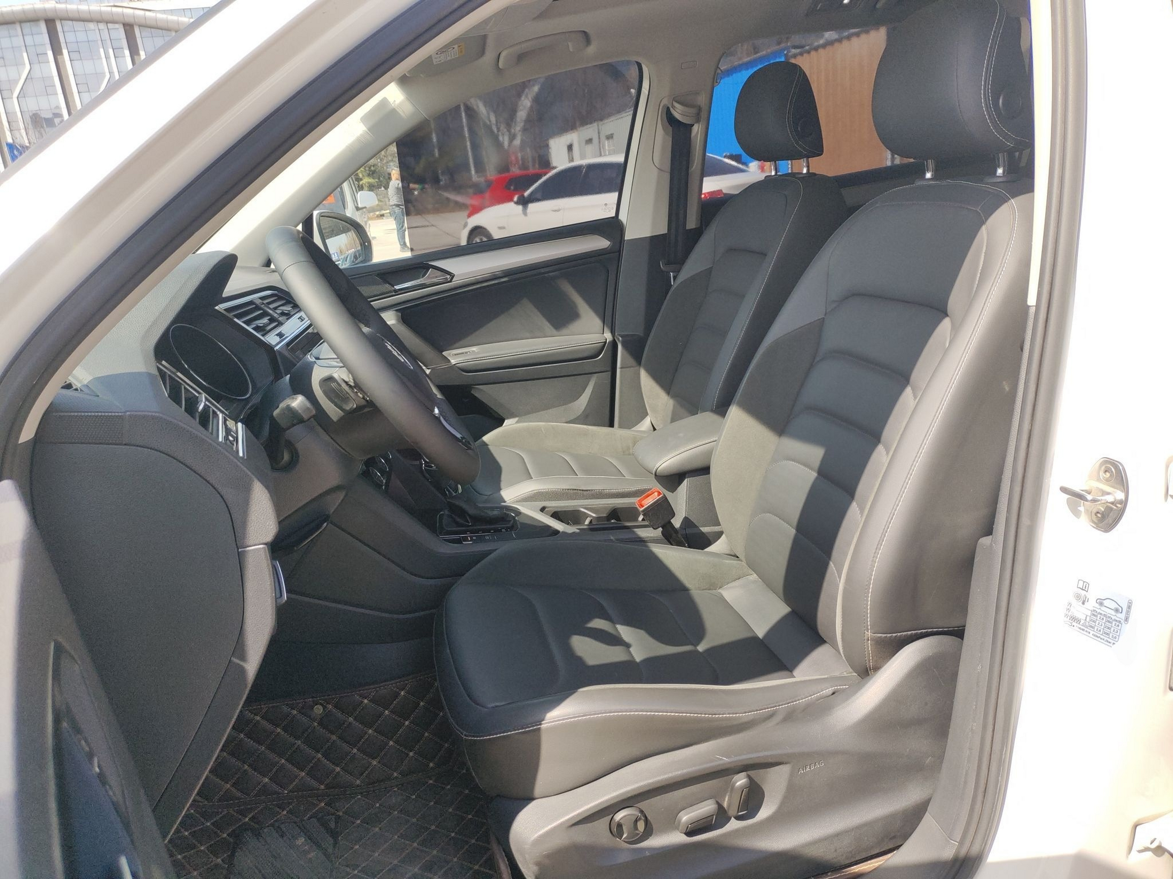 Avant de la voiture