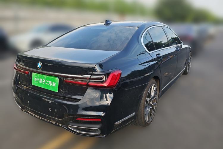 Used BMW 7 Series 2019 740Li Leading Model M Sport Package Rear Right 45 Deg