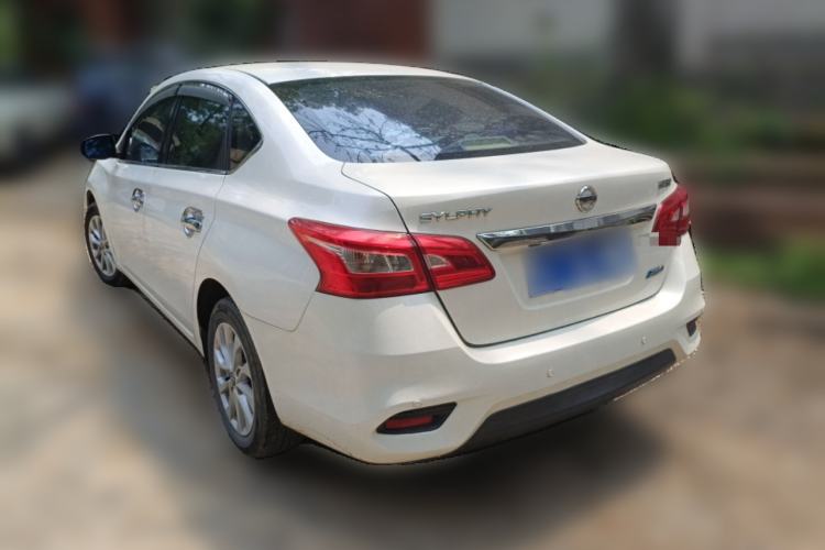 Used Nissan Sylphy 2019 1.6XV CVT Smart Connect Luxury Edition China VI Standard Rear Left 45 Deg