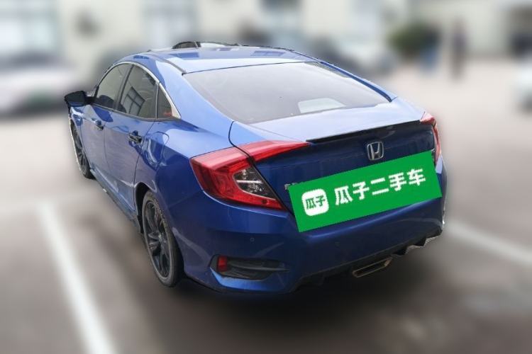 Used Honda Civic 2019 220TURBO CVT Dynamic Edition China VI Emission Standard Rear Left 45 Deg