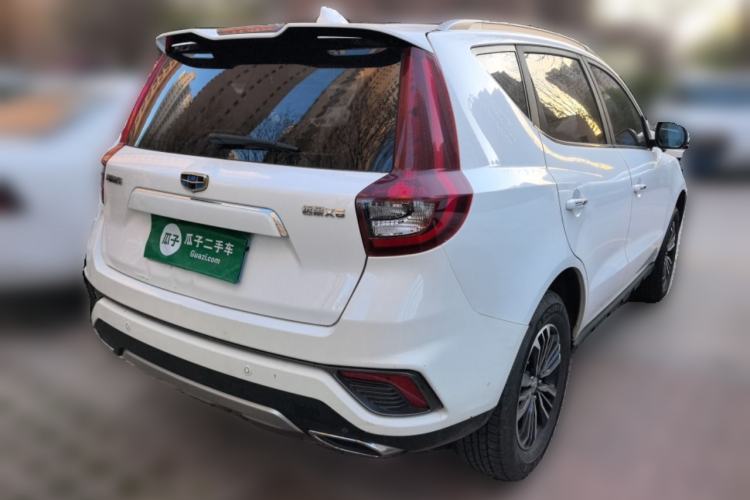 Used Geely Auto Vision X6 2018 1.8L Manual 4G Connect Luxury Edition Rear Right 45 Deg