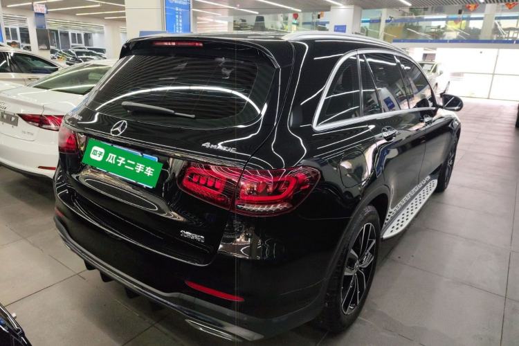 Used Mercedes-Benz GLC 2021 GLC 300 L 4MATIC Dynamic Model Rear Right 45 Deg