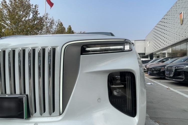 Used Hongqi E-HS9 2022 660 km Range Flagway Edition Six Seats Left Front Headlight