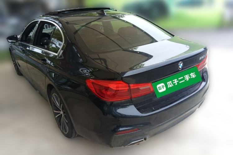 Used BMW 5 Series 2020 530Li Luxury Edition M Sport Package Rear Left 45 Deg