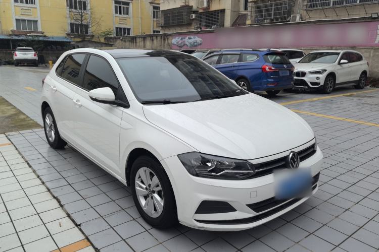 Used Volkswagen Polo 2021 Plus 1.5L Automatic Panoramic Enjoyment Edition Front Right 45 Deg