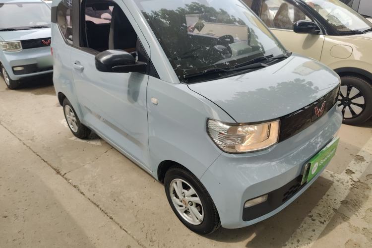 Used Wuling Hongguang MINIEV 2021 Macaron Fashion Model Lithium Iron Phosphate Front Right 45 Deg