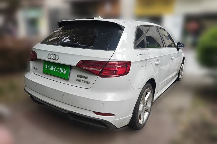 Used Audi A3 2018 30th Anniversary Edition Sportback 35 TFSI Fashion Model Rear Right 45 Deg