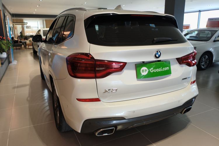 Used BMW X3 2019 xDrive28i M Sport Package Rear Left 45 Deg
