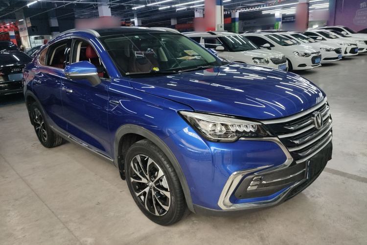 Used CHANGAN CS85 COUPE 2019 1.5T DCT Luxury Version China VI Standard Front Right 45 Deg