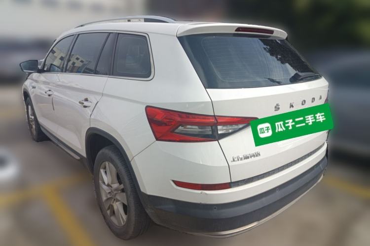 Used Skoda Kodiaq 2019 Facelifted TSI330 5-Seater Two-Wheel-Drive Luxury Enjoyment Edition China VI Standard Rear Left 45 Deg
