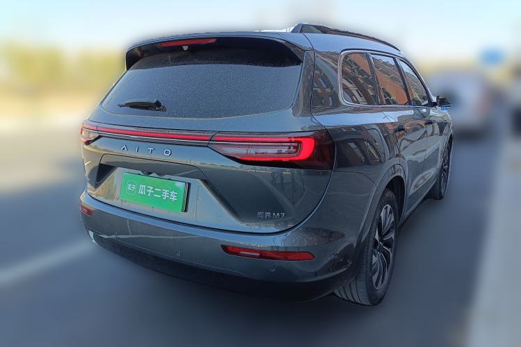 Used Hima AITO M7 2024 1.5T Intelligent Driving 4WD Max Edition 5 Seats Rear Right 45 Deg