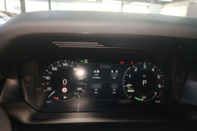 Used Land Rover Discovery Sport New Energy 2024 1.5T P300e Plug-in Hybrid Electric Version Instrument Cluster