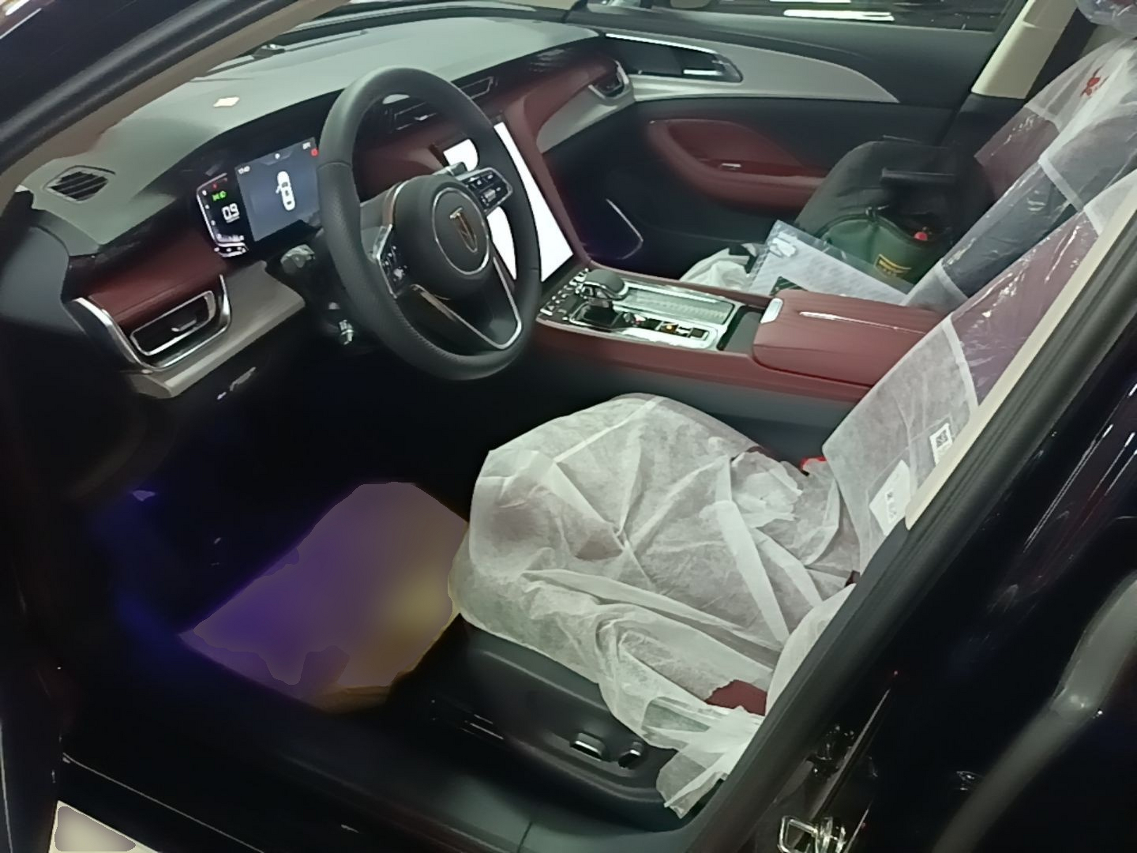 Avant de la voiture