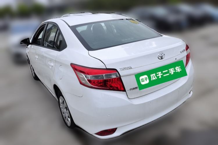 Used Toyota Vios 2014 1.3L Automatic Standard Edition Rear Left 45 Deg