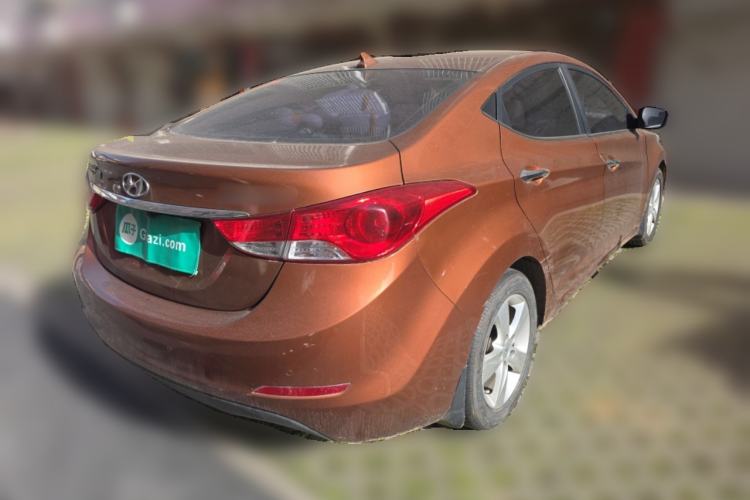 Used Hyundai Elantra (5th Generation / Langdong) 2012 1.6L Automatic Prestige Model Rear Right 45 Deg