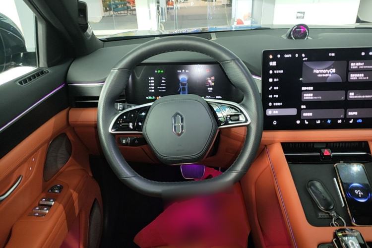 Used Hima AITO M7 2024 1.5T Intelligent Driving 4WD Ultra Version 6 Seats Steering Wheel