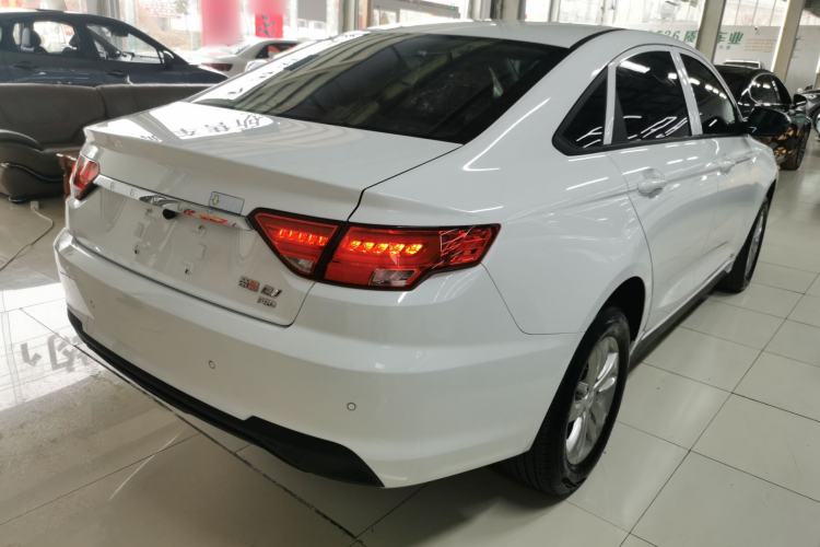 Used Geely Auto Emgrand New Energy 2022 EV Pro Ride-Hailing Version Lithium Iron Phosphate Rear Right 45 Deg