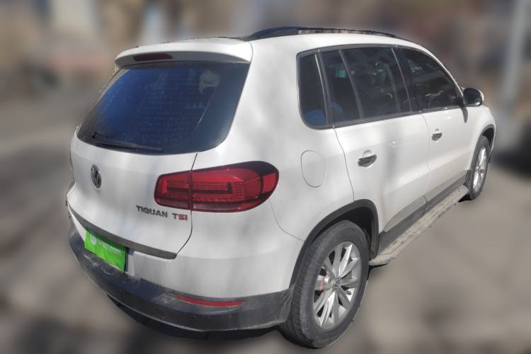 Used Volkswagen Tiguan 2015 1.8TSI Automatic Two-Wheel Drive Comfort Edition Rear Right 45 Deg