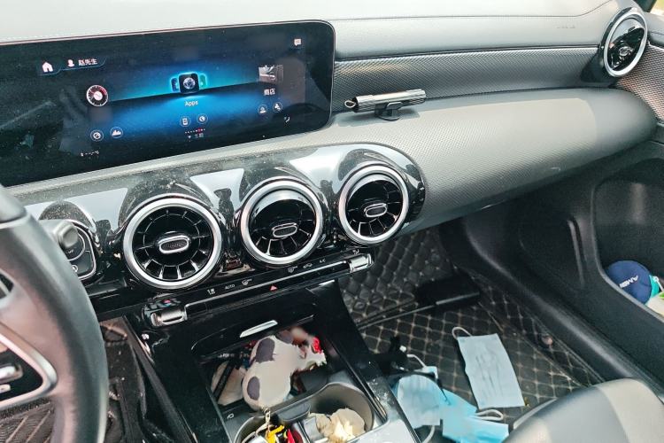 Used Mercedes-Benz A-Class 2022 A 180 L Sport Sedan Audio And AC Panel