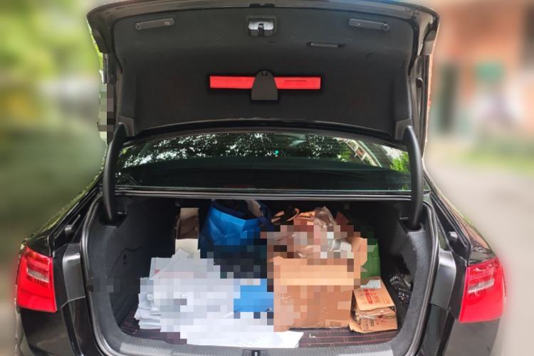 Used Audi A6L 2014 TFSI Standard Model Trunk