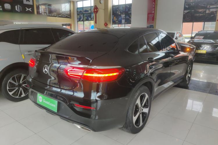 Used Mercedes-Benz GLC Coupe 2017 GLC 200 4MATIC Coupe SUV Rear Right 45 Deg