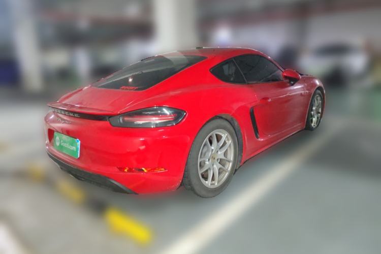 Used Porsche 718 2020 Cayman 2.0T Rear Right 45 Deg