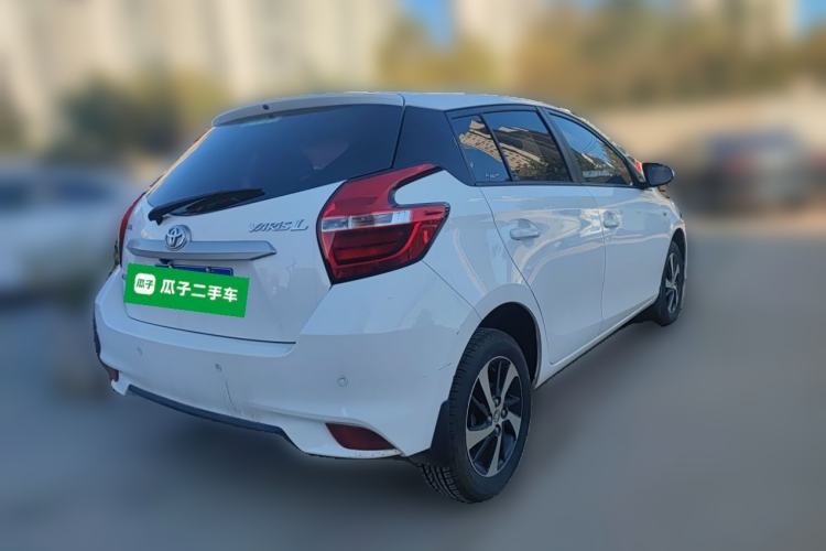 Used Toyota YARiS L Zhi Xuan 2019 1.5E CVT Dynamic Edition China VI compliant Rear Right 45 Deg