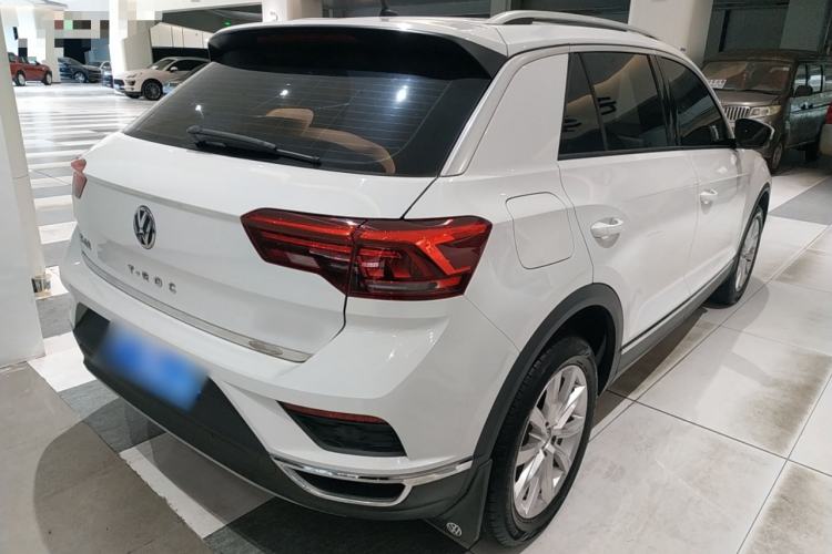 Used Volkswagen T-ROC 2020 230TSI DSG Two-Wheel Drive Advanced Version Rear Right 45 Deg