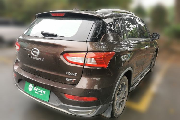 Used GAC Trumpchi GS4 2015 200T Manual Elite Edition Rear Right 45 Deg