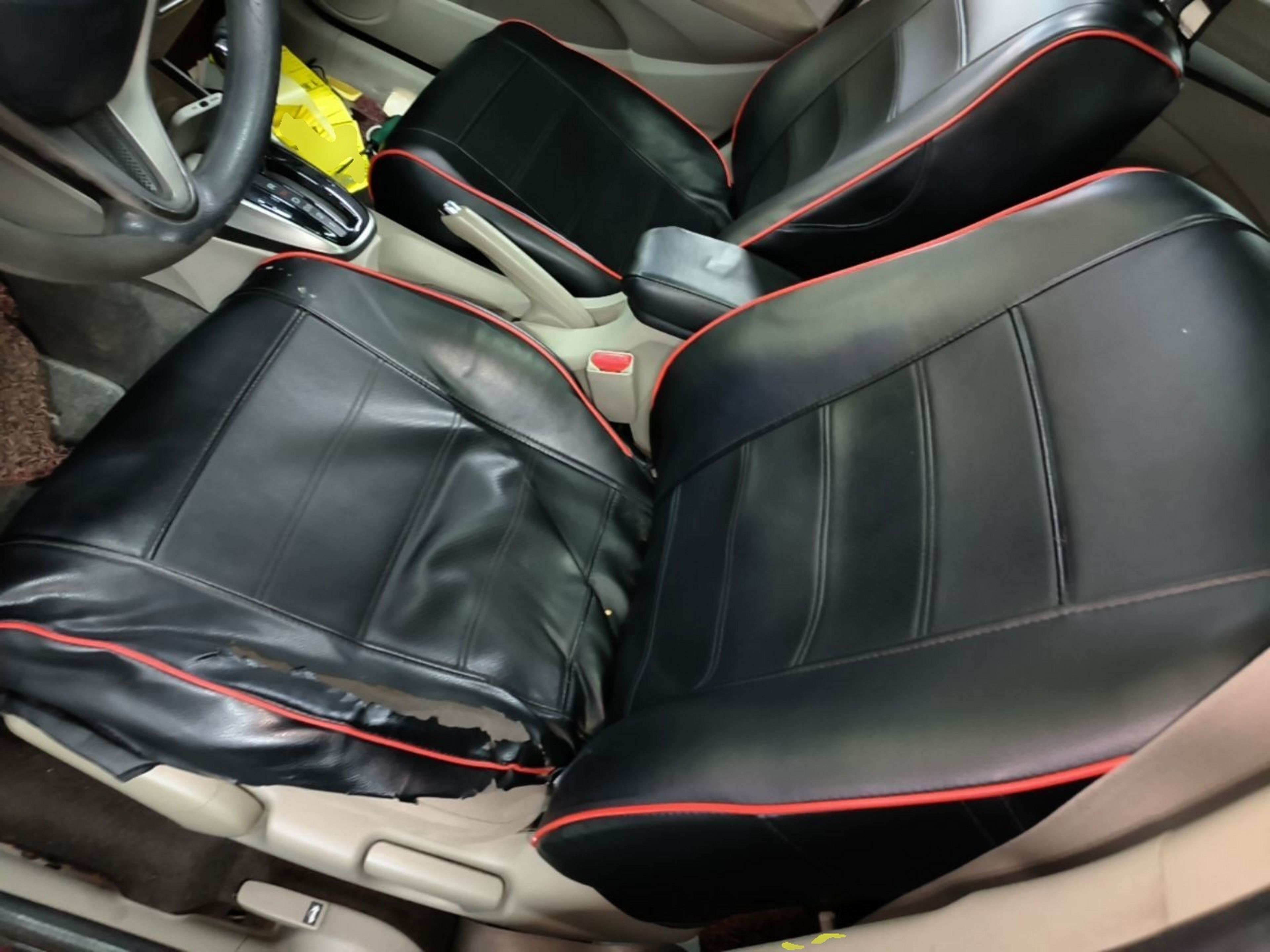 Avant de la voiture