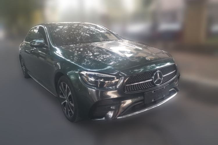 Used Mercedes-Benz E-Class New Energy 2022 Restyled E 350 e L Plug-in Hybrid Sports Sedan Front Right 45 Deg