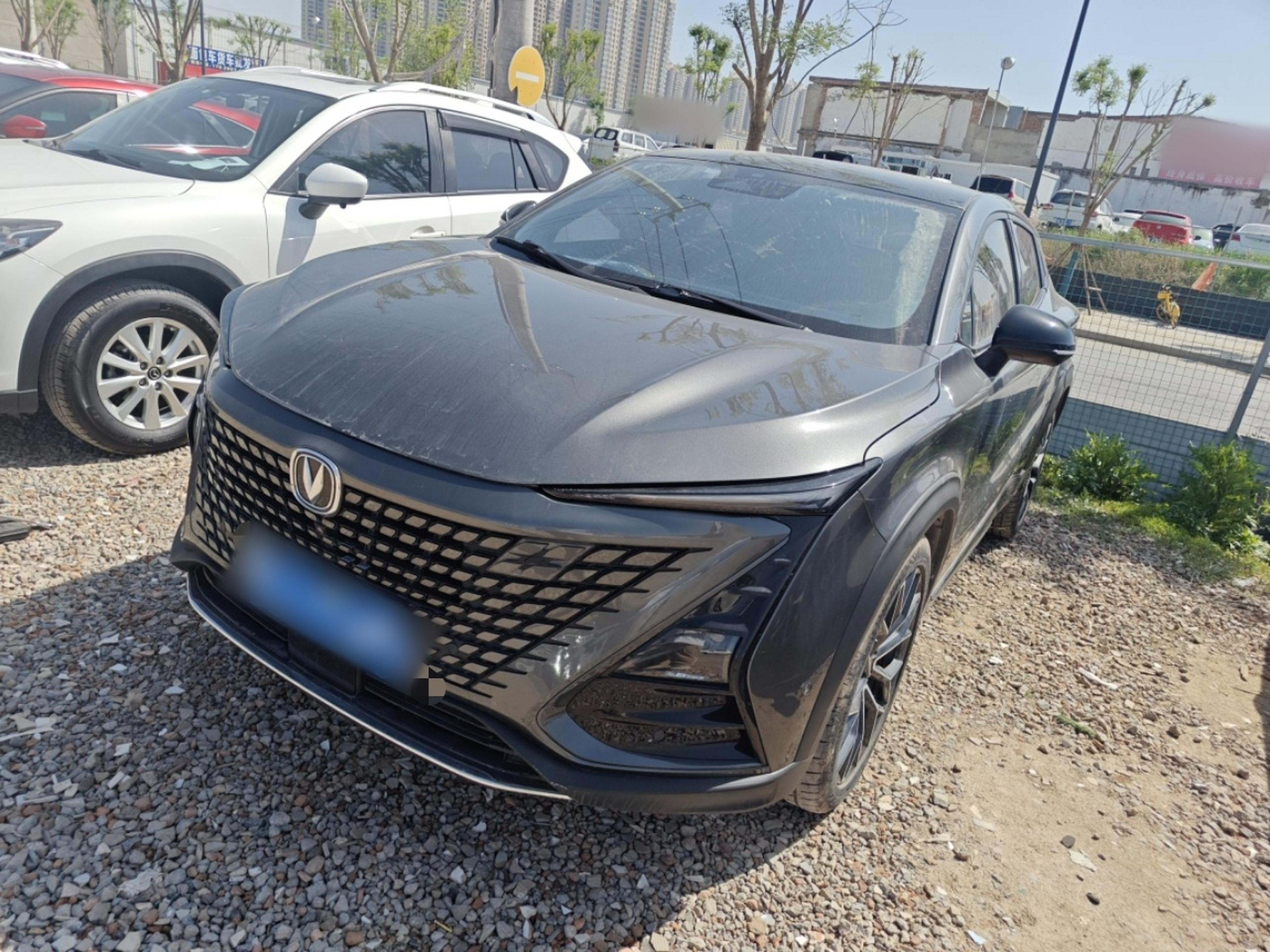 تحت مقدمة السيارة